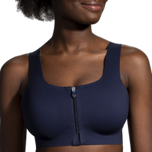 Load image into Gallery viewer, Brooks Dare Zip Run Bra
