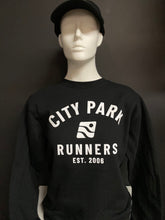 Load image into Gallery viewer, City Park Runners Crewneck Arched Logo
