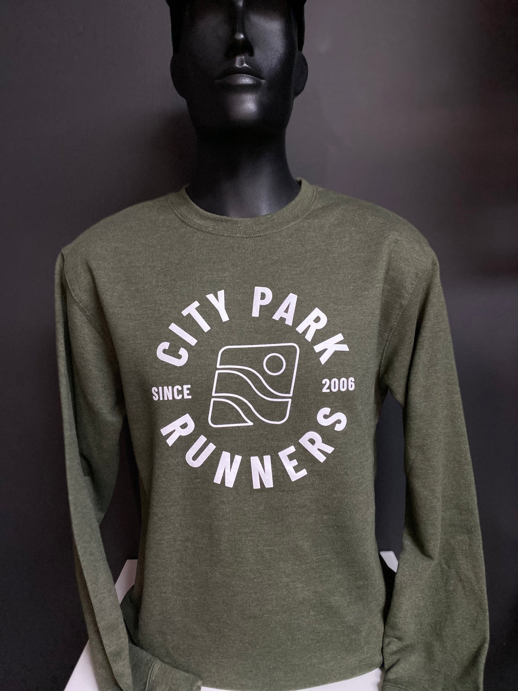 City Park Runners Crewneck Circle Logo