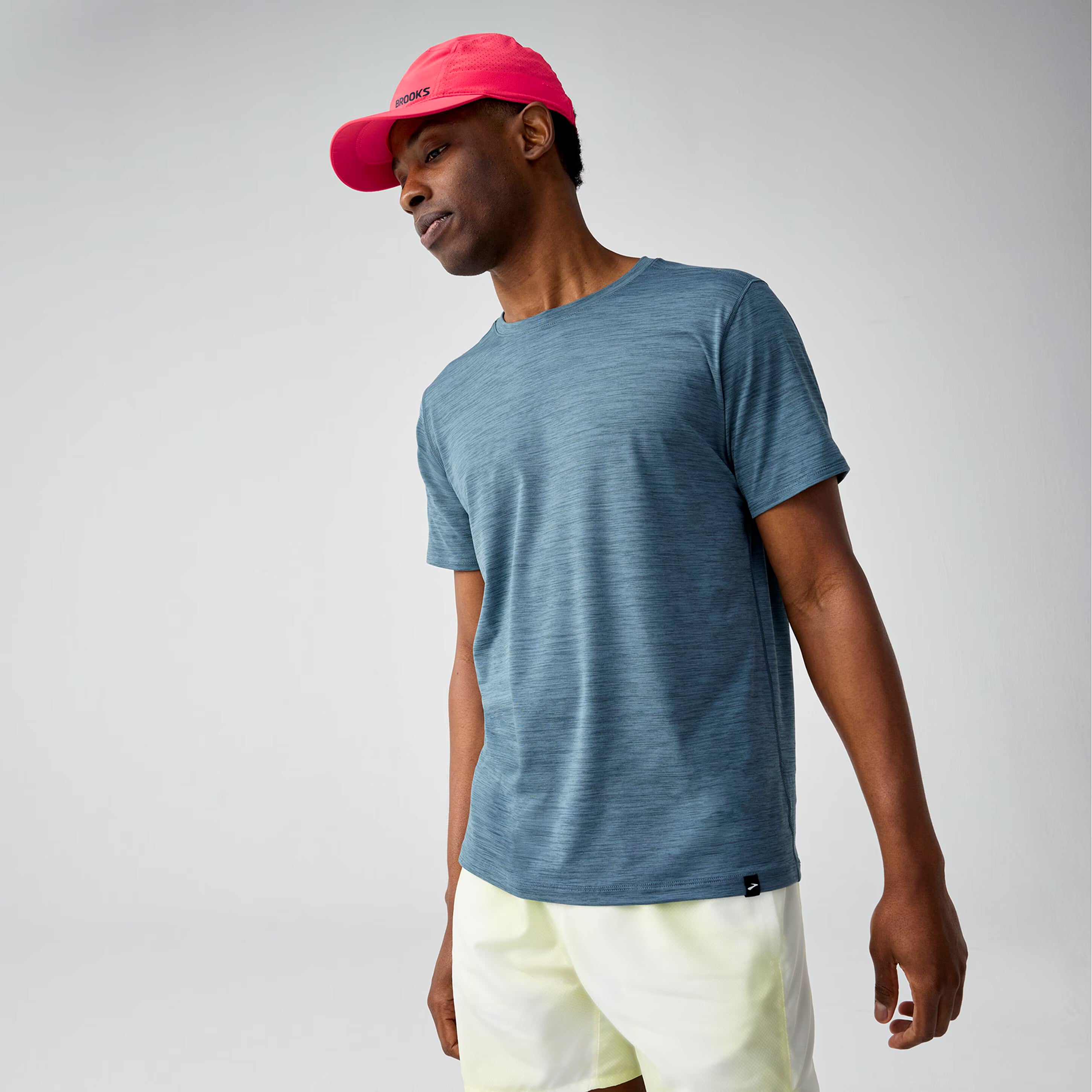 Mens Brooks Luxe Short Sleeve