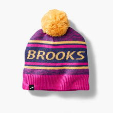 Load image into Gallery viewer, Brooks Heritage Pom Beanie

