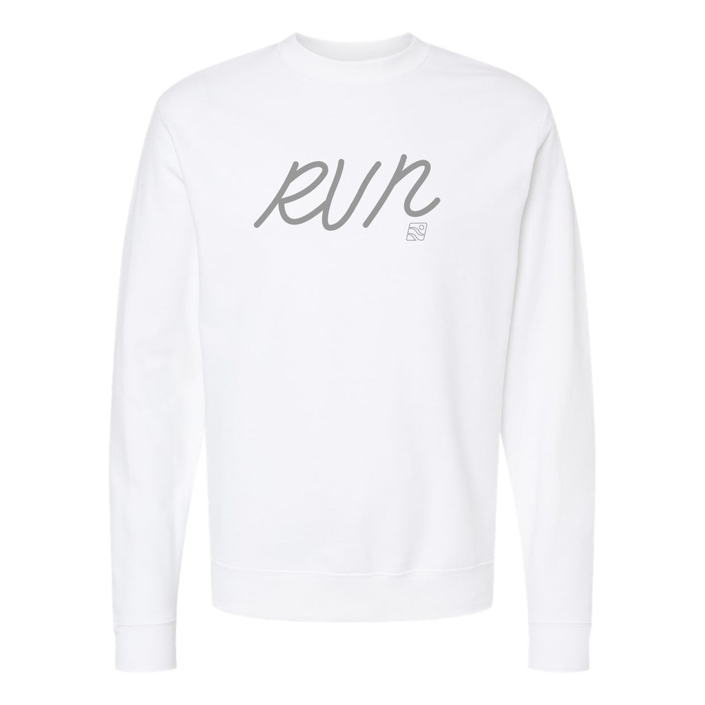 City Park Runners " RUN " Embroidered Crewneck