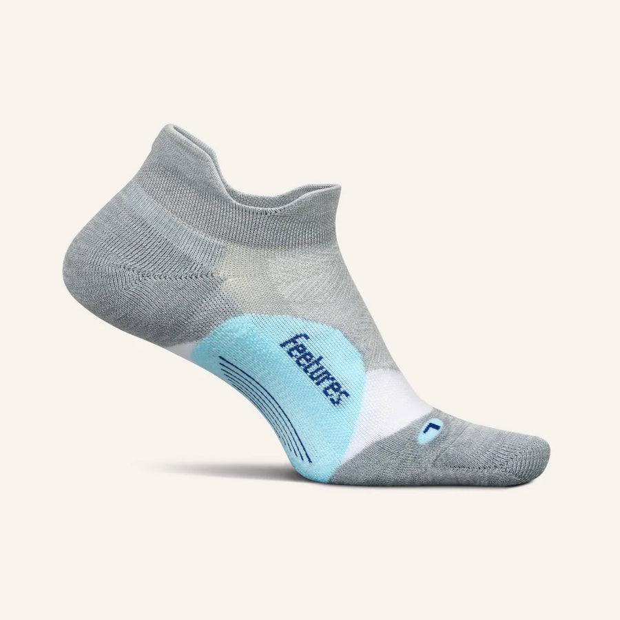 Feetures Elite Ultralight No Show Sock gray sky