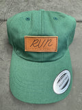 City Park Runners "RUN" Leather Crest Dad Cap