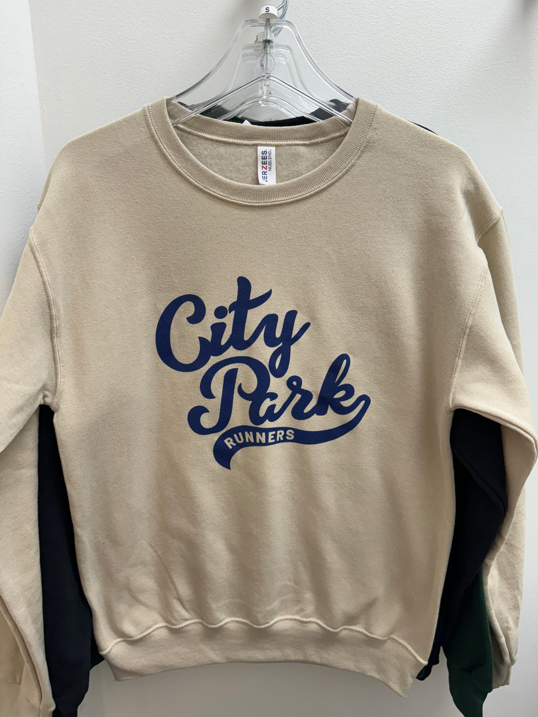 City Park Runners Retro Script Crewneck