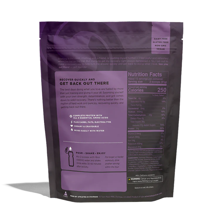 Tailwind Recovery Mix