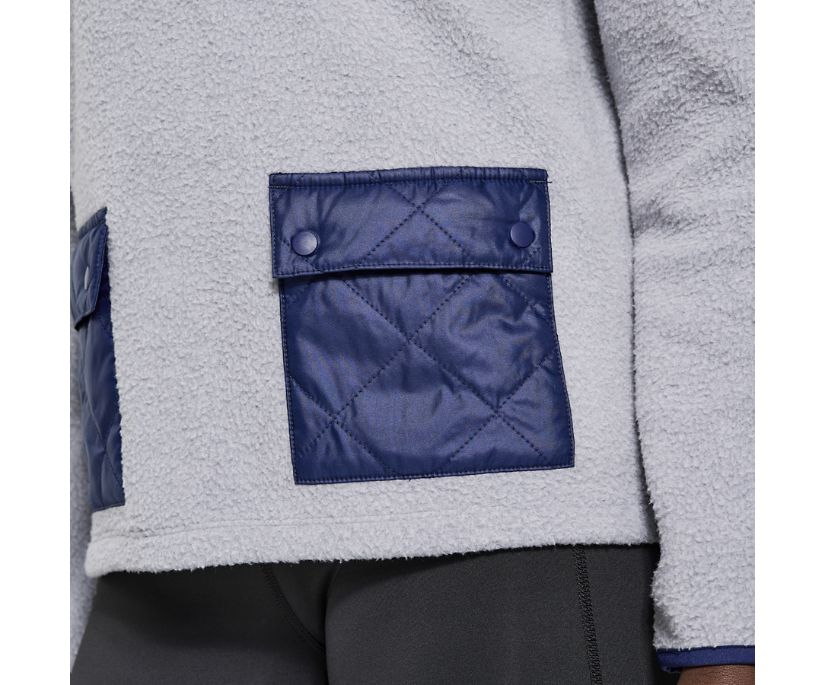 Women's Saucony Rested Sherpa 1/4 Zip