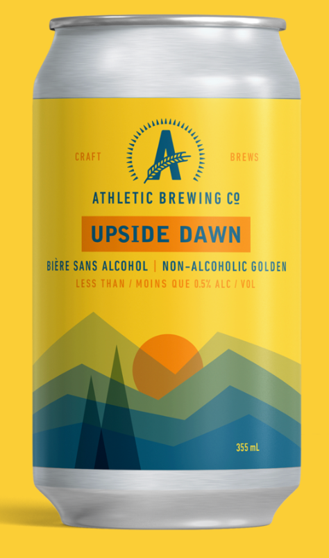 Classic Craft Golden Ale Athletic Brewing Non-Alcoholic Beer