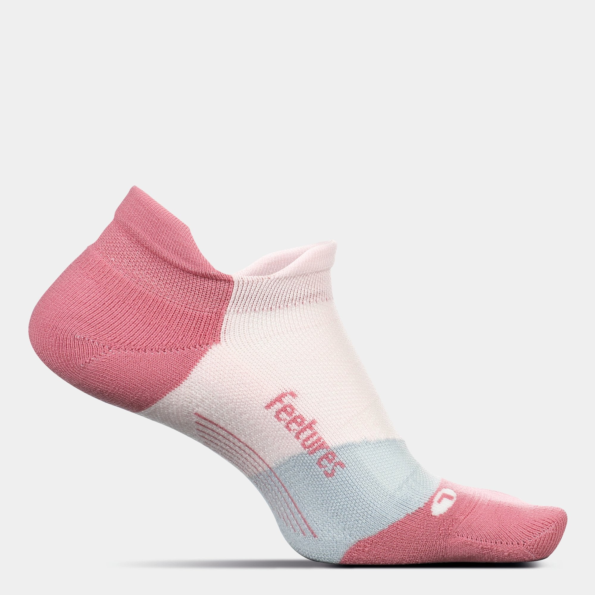 Feetures Elite Ultralight No Show Sock gray sky